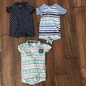 Boy rompers
